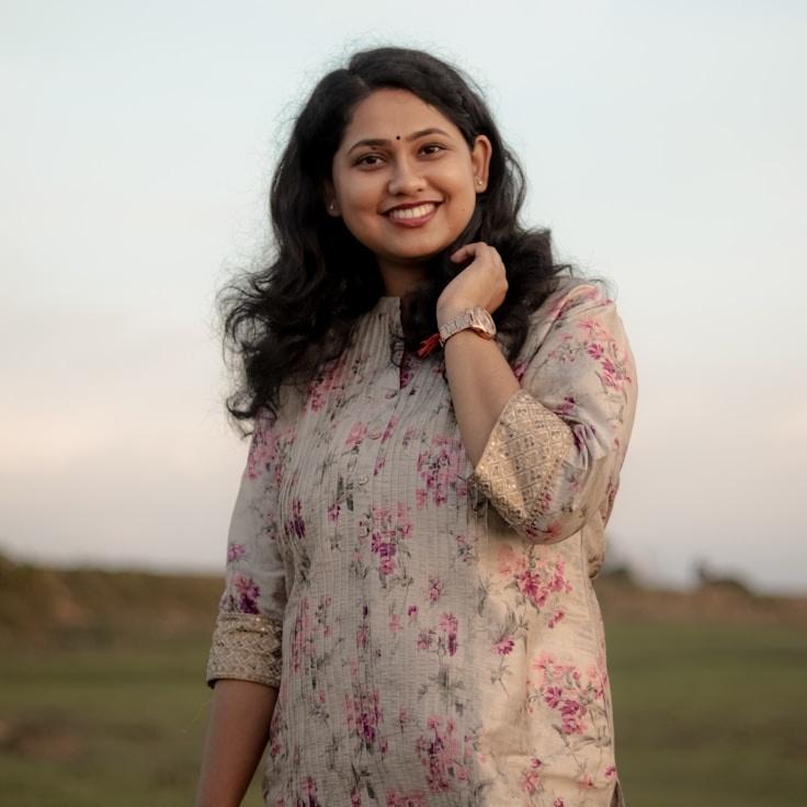 Portrait of Mira Solano, group coordinator and fusion cooking expert